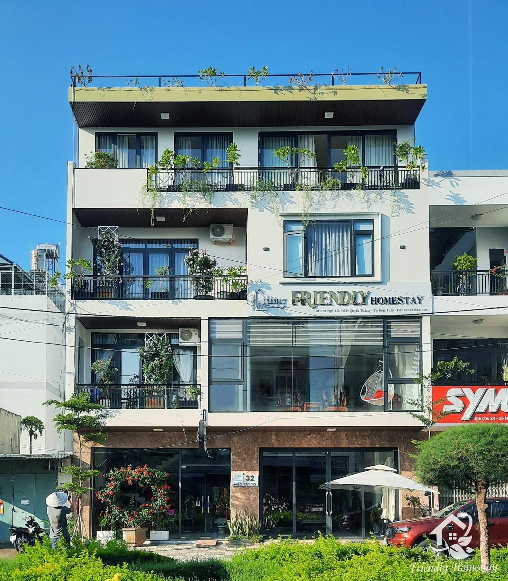 Friendly Homestay Tỉnh Kontum Eksteriør bilde